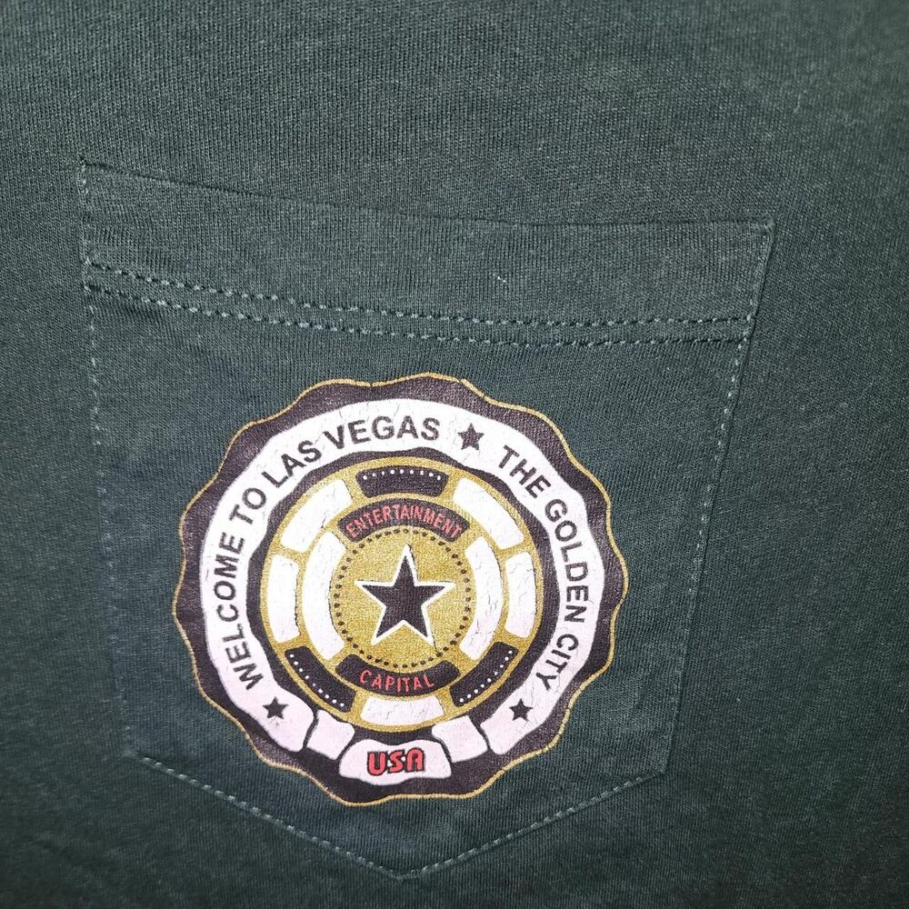 Next-level Men's Green T-shirt - Picture 2 of 4